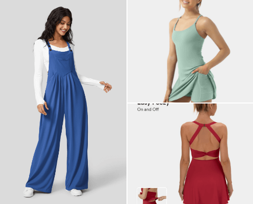 Halara Clothing Items that I LOVE cover photo collage