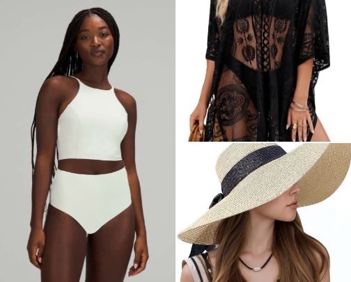 Swim suits /lake wear cover photo collage