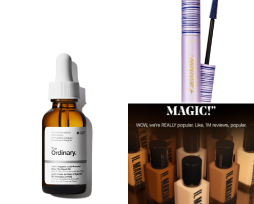 My favorite Skincare & Beauty products cover photo collage