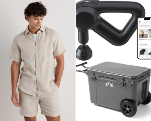 Fathers Day Gift Guide cover photo collage