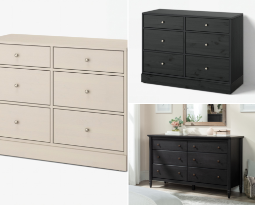 Amber Lewis Style Bedroom Furniture That Looks Expensive for Less cover photo collage
