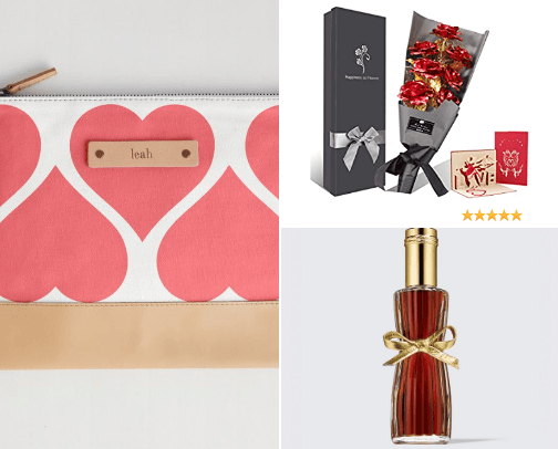 Valentines day gifts cover photo collage