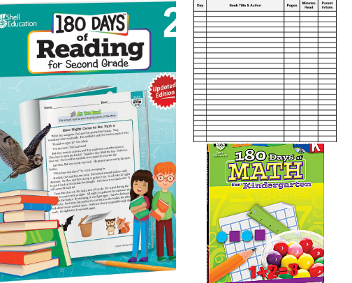 Free PDF - Classroom companions for 180 Days : Reading for Third Grade, 2nd Edition: Practice, Assess, Diagnose (180 Days of Practice) cover photo collage