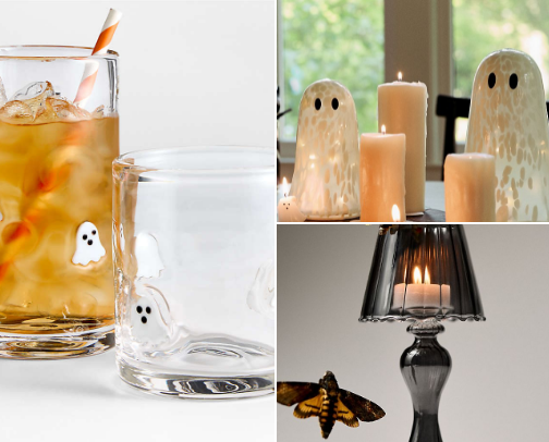✨Spirits & Sophistication: Halloween Decor 🕯️ cover photo collage