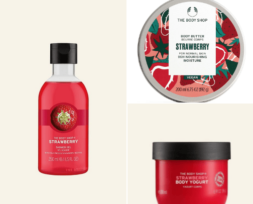 Fav Body Care Products From The Body Shop cover photo collage