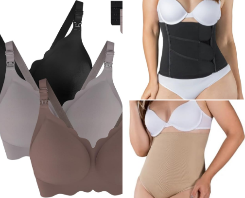 Postpartum & C section cover photo collage