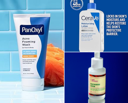 A simple cheap skincare routine cover photo collage