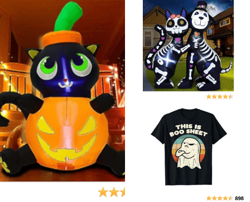 Halloween must haves cover photo collage