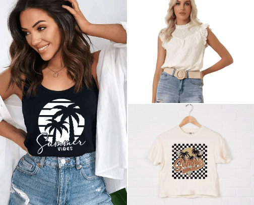 Womens Summer Looks! cover photo collage