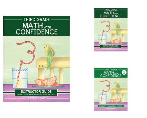 Free PDF - Third Grade Math with Confidence Complete Bundle homeschool success picks cover photo collage
