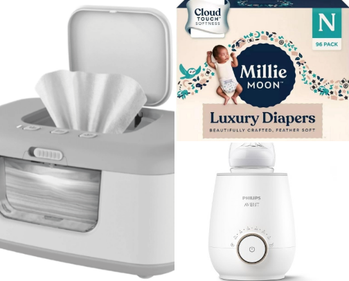 Newborn baby MUST haves 🍼 cover photo collage