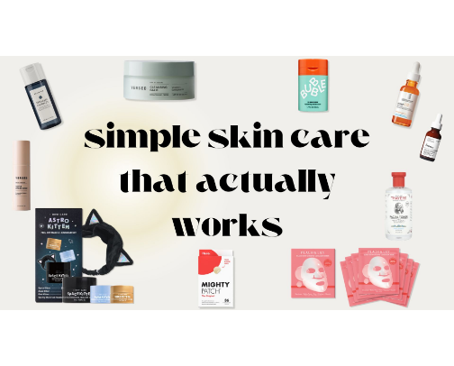 skincare recommendations that actually work cover photo collage