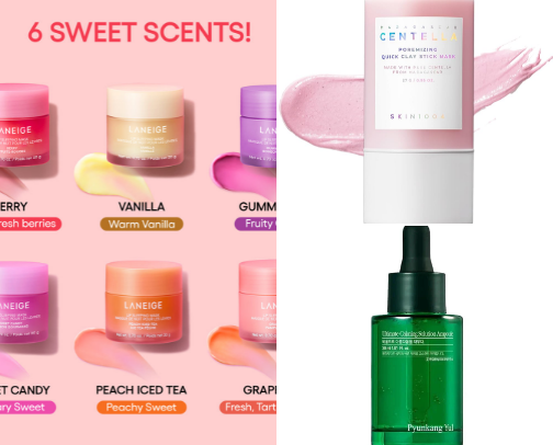 My favorite beauty recs cover photo collage