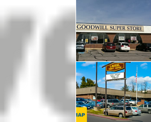 Thrift Stores cover photo collage