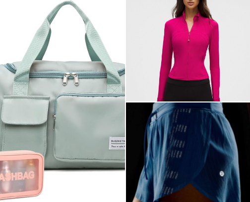Gym girl must haves 💪🏻💗 cover photo collage