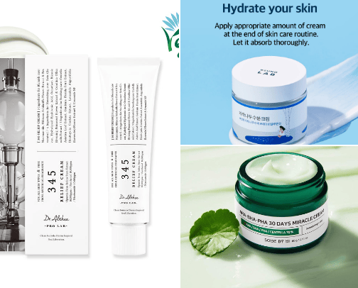 Korean Skincare for Acne-prone skin cover photo collage