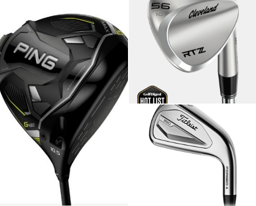 Golf cover photo collage