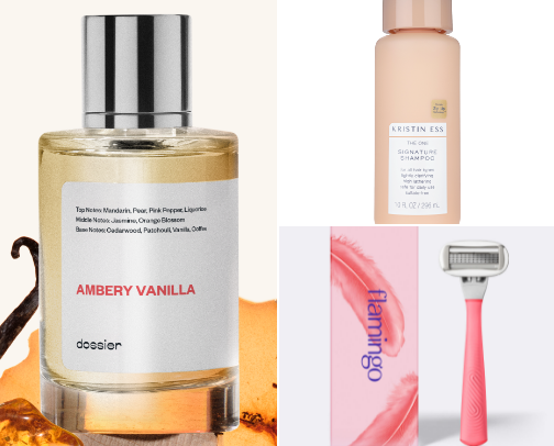 random beauty/self care products I LOVE cover photo collage