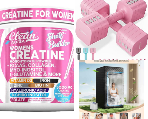 ✨ No Gym, All Grind: Your Total Body Boost Kit cover photo collage