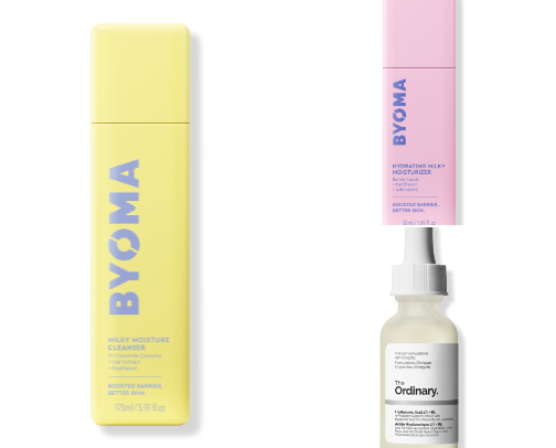 The Products That Saved My Skin During Hormonal Imbalances cover photo collage