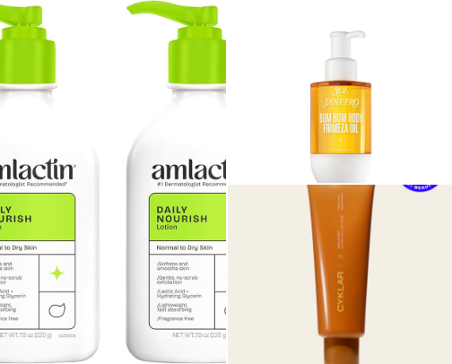 Body care cover photo collage