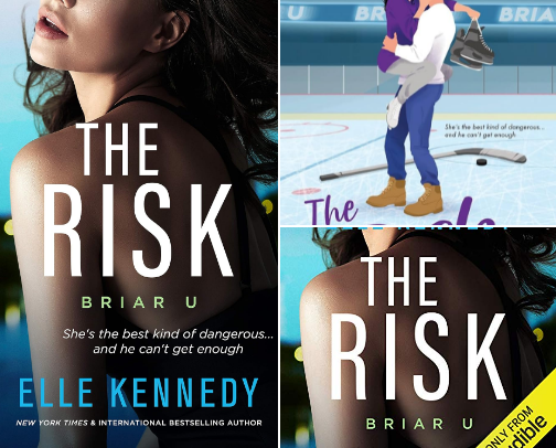 Read Free - The Risk (Briar U Book 2) and Related College Hockey Romances cover photo collage