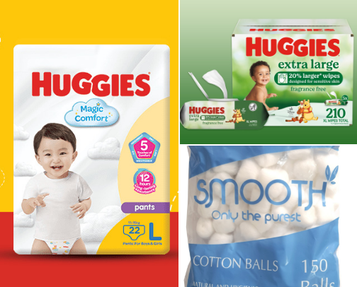 Baby Hygiene Essentials cover photo collage