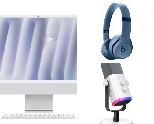 My Must-Have Tech Tools 👩‍💻📸📲💻 cover photo collage