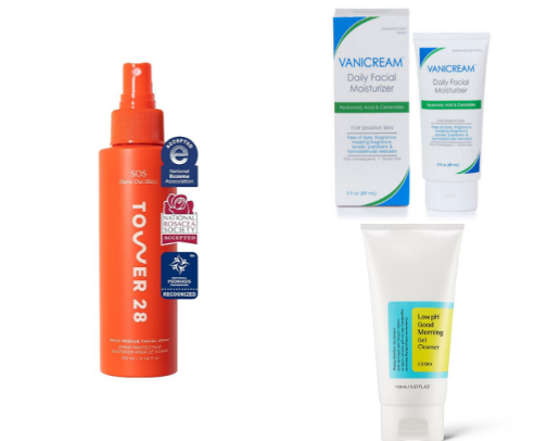 🧖🏼‍♀️🫧"Bye Bye, ACNE" Skincare cover photo collage