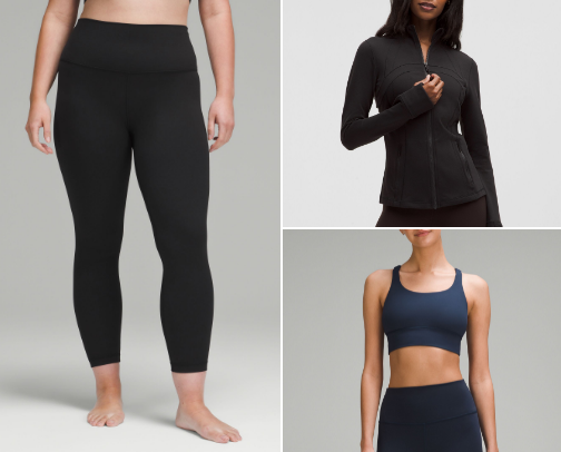 Lululemon Must-Haves cover photo collage