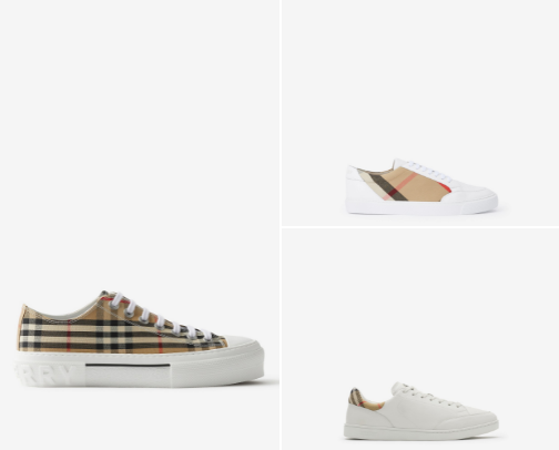 Burberry collections cover photo collage