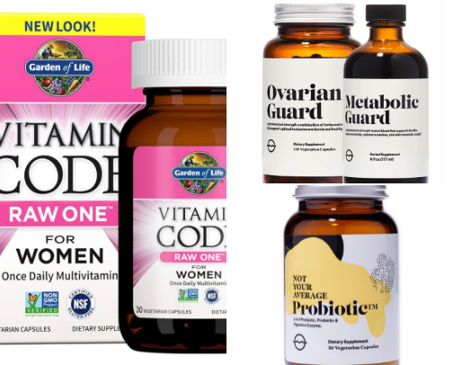 Women’s wellness and hormonal health cover photo collage