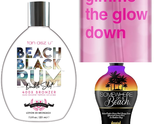 for the perfect tan cover photo collage
