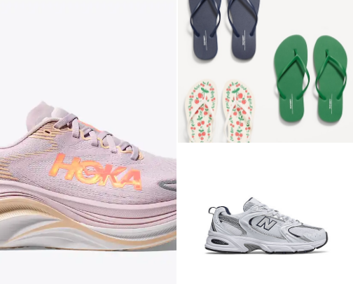 Favorite shoes for every day and events combining comfort and style cover photo collage
