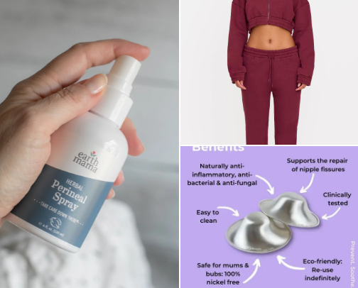 Postpartum Essentials cover photo collage
