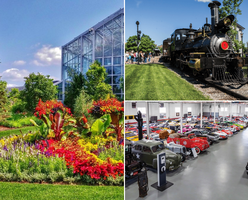 Places and Things to See in Michigan cover photo collage