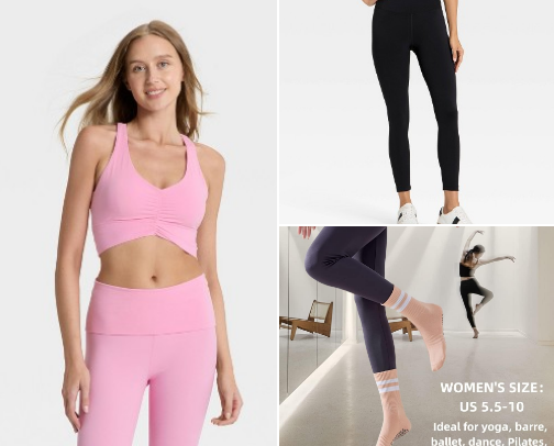 pilates princess in the making 🩰 cover photo collage