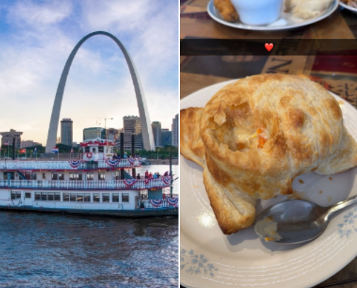 What to do when you are in the Lou. (St. Louis) cover photo collage