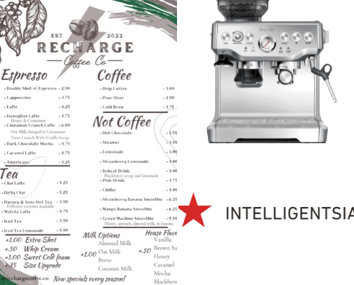 Coffee Recs cover photo collage