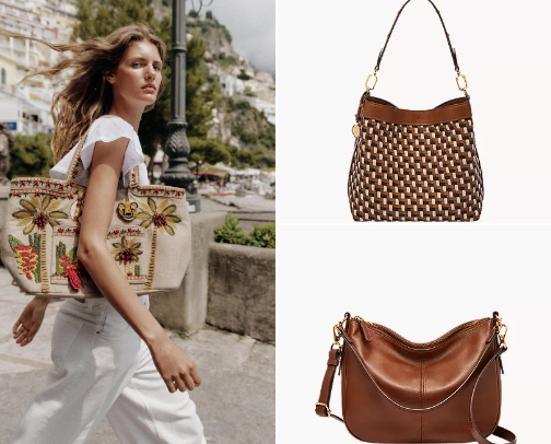 "The Art of the Handbag" cover photo collage