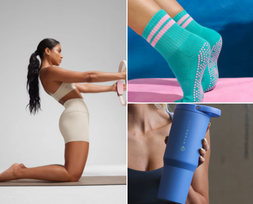 Workout essentials cover photo collage