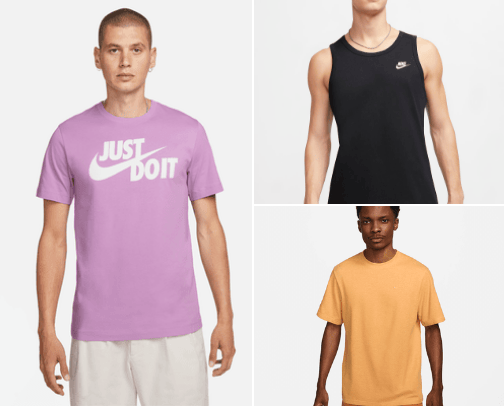 Mens Tops & T-Shirts cover photo collage