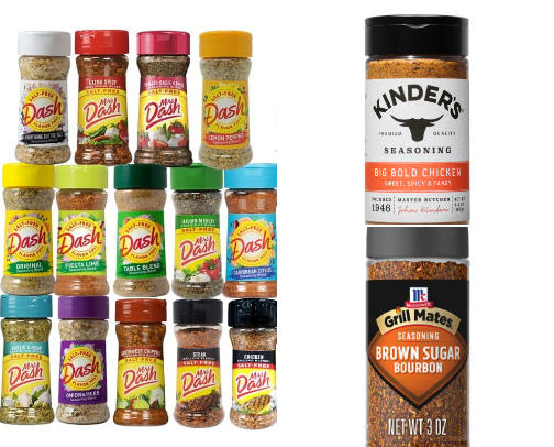 The Seasonings that I use cover photo collage