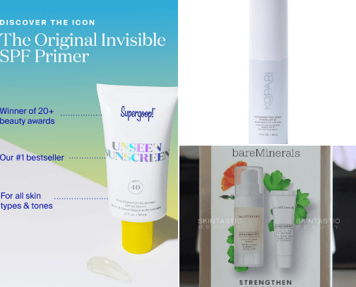 Skin care for sensitive skin cover photo collage