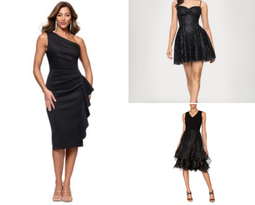 Little Black Dresses For Every Occasion cover photo collage