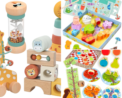 Top juguetes para bebe de 1 ano cover photo collage