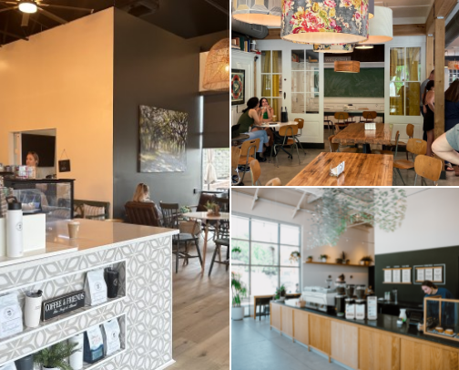 Cutie Cincy Coffee Spots cover photo collage