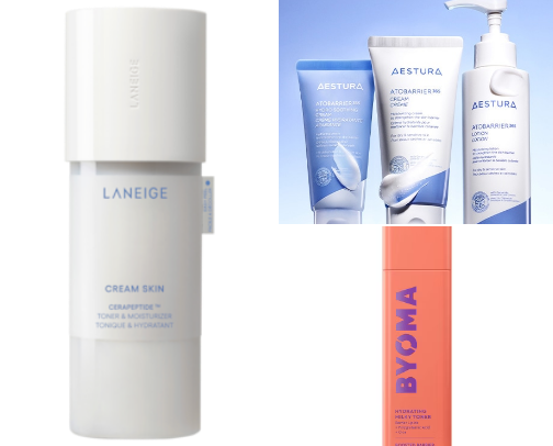 more skin care! cover photo collage