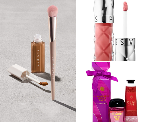 Must haves in HER bag cover photo collage