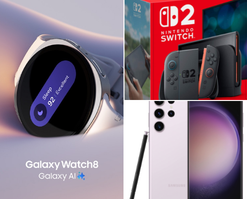 Electronics cover photo collage